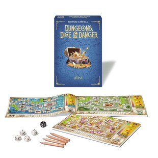 Ravensburger Spiel Dungeons, Dice and Danger - Spiele für Erwachsene ab 12 Jahre 