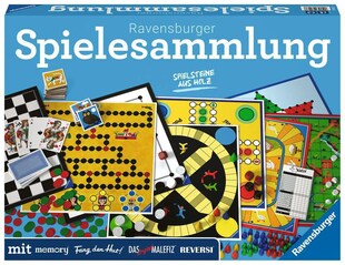 Ravensburger Spiel Ravensburger Spielesammlung - Gesellschaftsspiel & Brettspiel ab 4 Jahre 