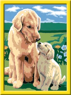 Ravensburger Spiel CreArt, Malen nach Zahlen Kinder - Mutterliebe 