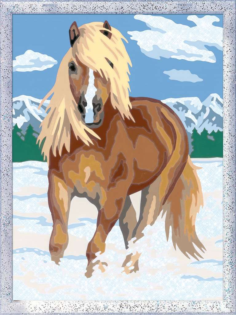 Ravensburger Spiel Haflinger im Schnee 
