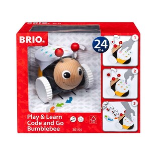 BRIO Spiel BRIO Infant/ Toddler - Code & Go Programmierbare Hummel 