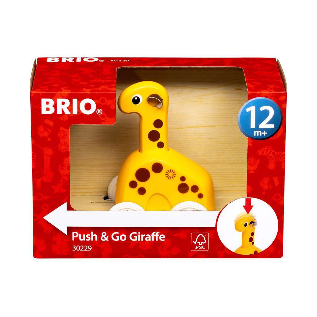 BRIO Spiel Push & Go Giraffe 