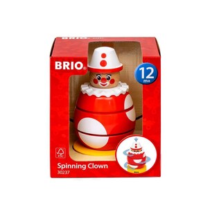BRIO Spiel BRIO Infant/ Toddler - Drück- & Dreh-Clown 