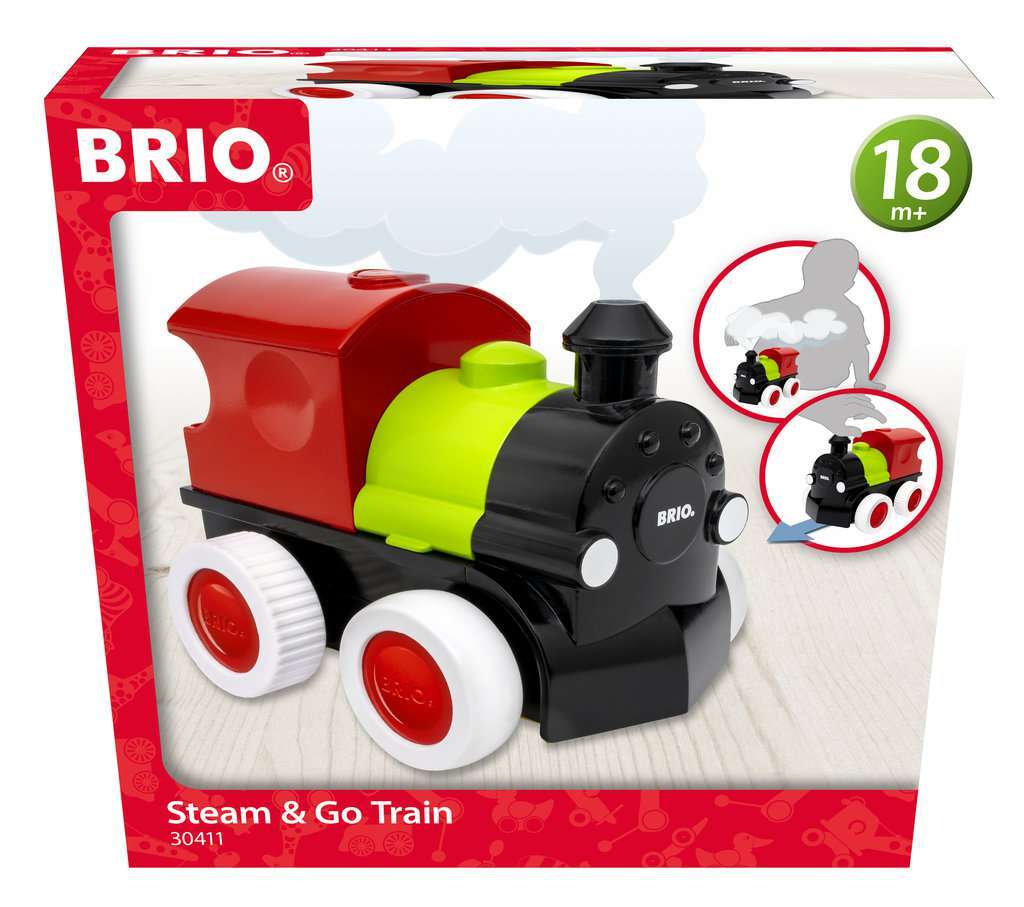 BRIO Spiel Push & Go Zug mit Dampf 