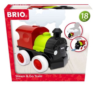 BRIO Spiel BRIO Infant/ Toddler - Push & Go Zug mit Dampf 