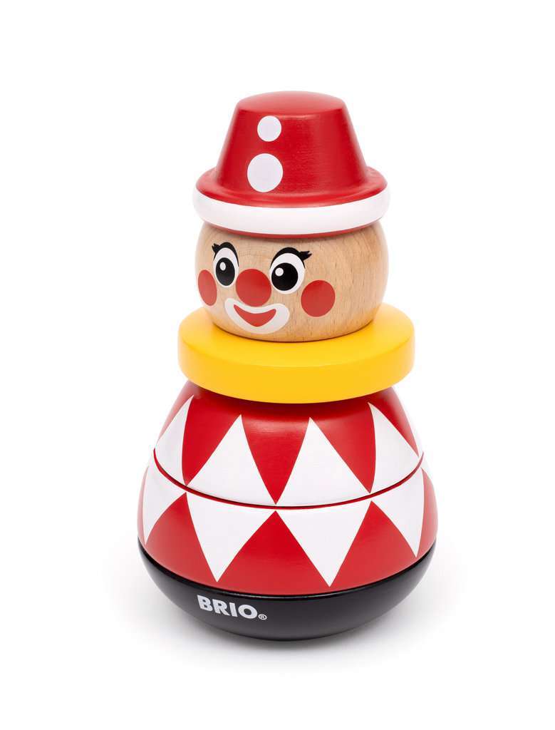 BRIO Spiel Magnetischer Stapelclown 