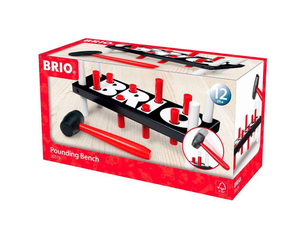 BRIO Spiel Schwarze Klopfbank 