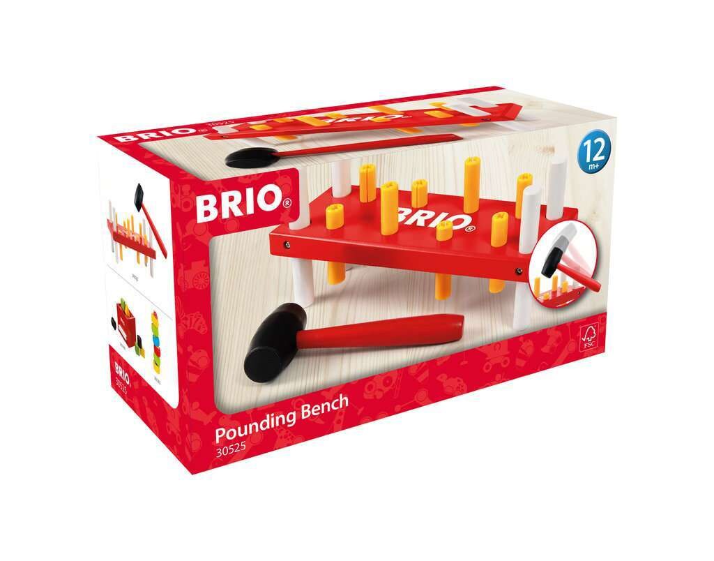 BRIO Spiel Rote Klopfbank