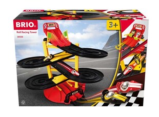 BRIO Spiel BRIO Infant/ Toddler - Rennbahn-Turm mit zwei Rennwagen 