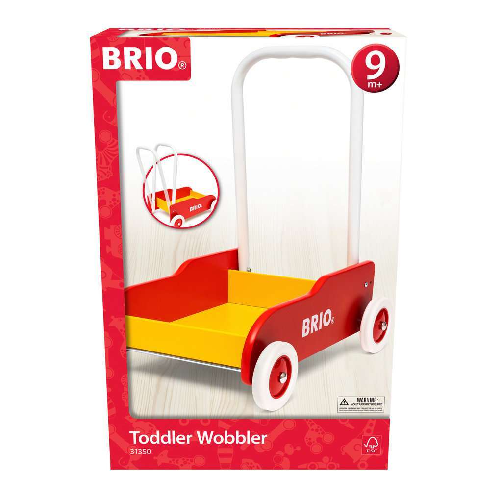 BRIO Spiel Lauflernwagen, rot/gelb 