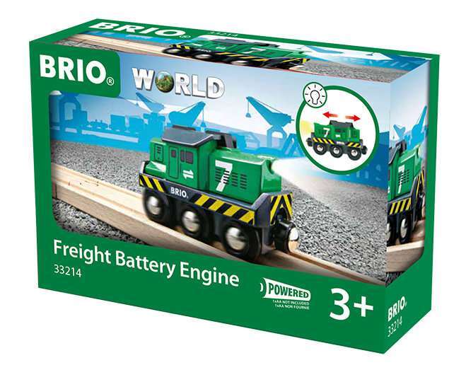 BRIO Spiel Batterie-Frachtlok 