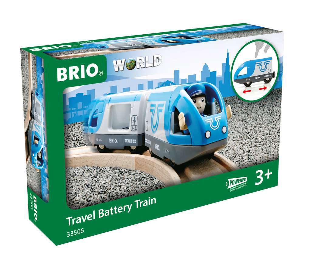 BRIO Spiel Blauer Reisezug 