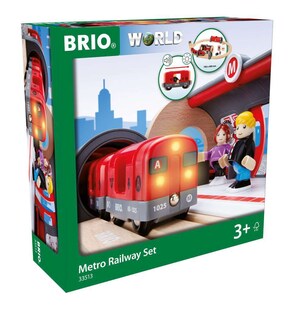 BRIO Spiel BRIO World - Metro Bahn Set 