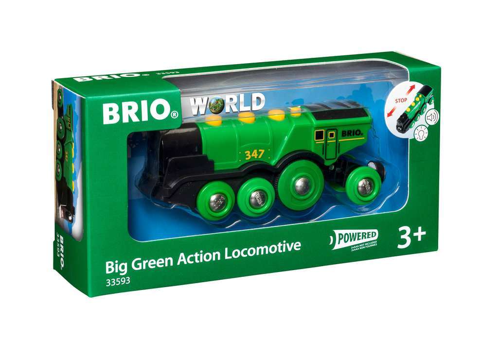 BRIO Spiel Gr&uuml;ner Gustav Batterielok 