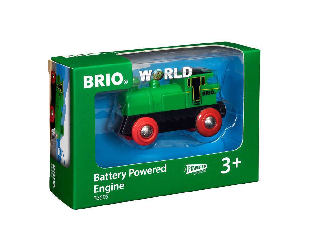 BRIO Spiel Speedy Green Batterielok 