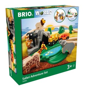 BRIO Spiel BRIO World - Großes Bahn Safari Set 