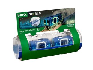 BRIO Spiel BRIO World - Tunnelbox U-Bahn Glow in the Dark 
