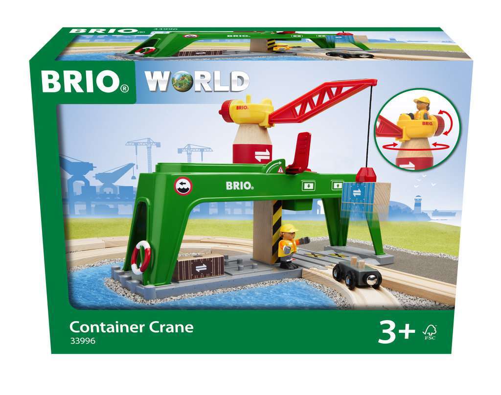 BRIO Spiel Bahn Verlade-Terminal 