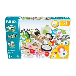 BRIO Spiel BRIO Builder - Licht-Konstruktionsset, 120 Teile 
