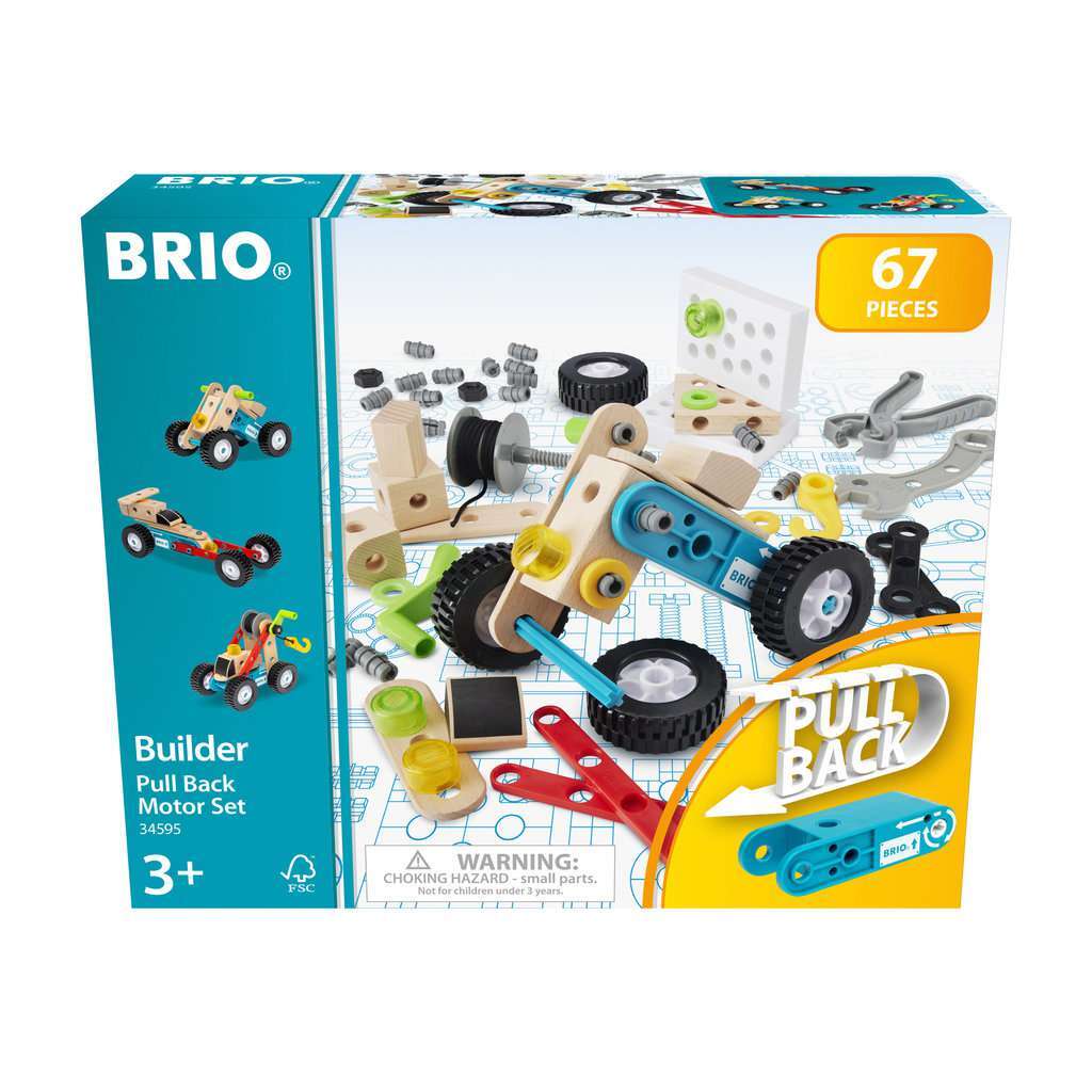BRIO Spiel Nachziehmotor-Konstruktionsset 