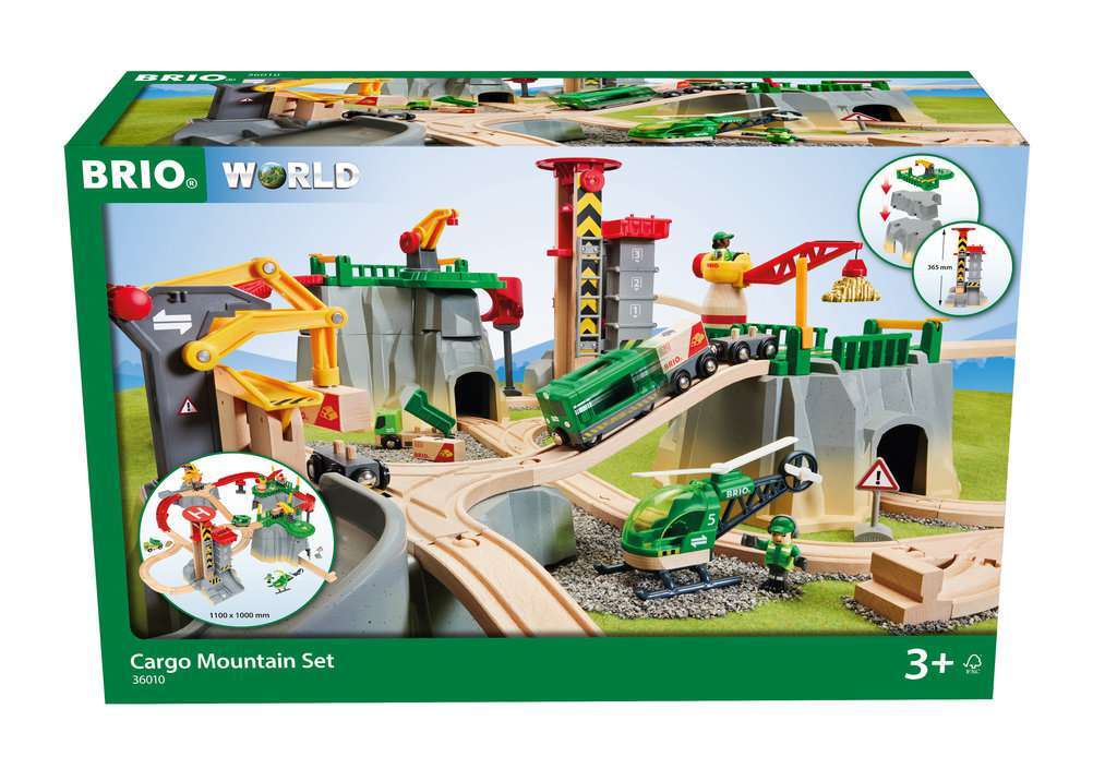 BRIO Spiel Gebirgs-Frachten Set Deluxe 