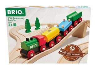 BRIO Spiel BRIO Classic Railway - 65 Jahre Holzeisenbahn Jubiläums-Zugset 