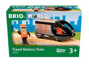 BRIO Spiel BRIO World - Orange-schwarzer Reisezug 