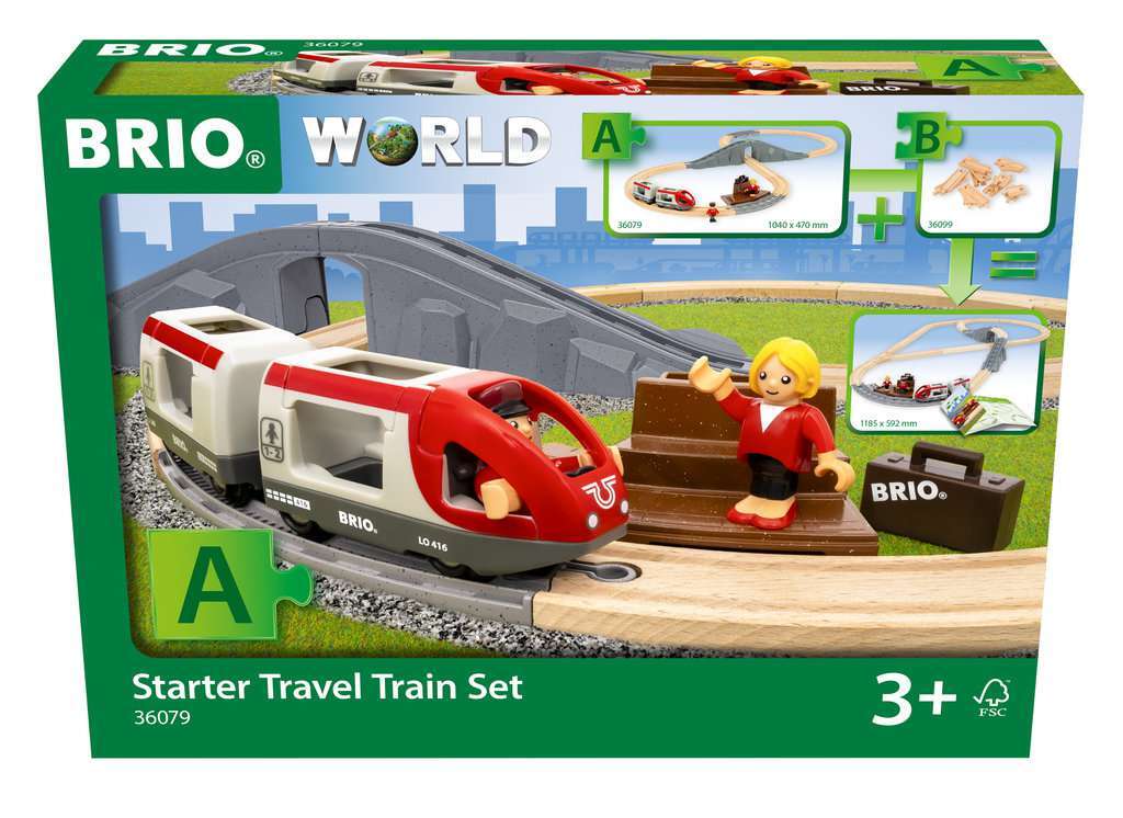 BRIO Spiel Reisezug Starter Set A 