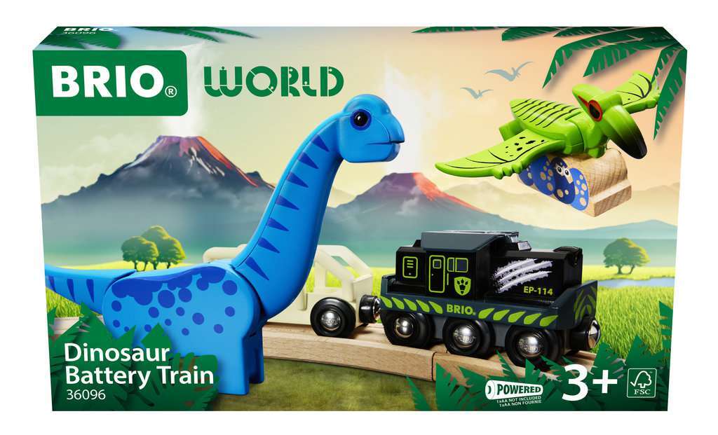BRIO Spiel Dinosaurier Batteriezug 