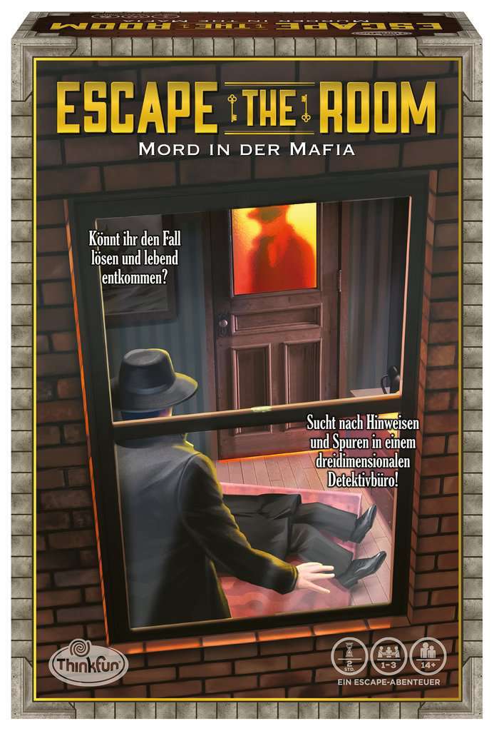 Thinkfun Spiel Escape the Room: Mord in der Mafia 