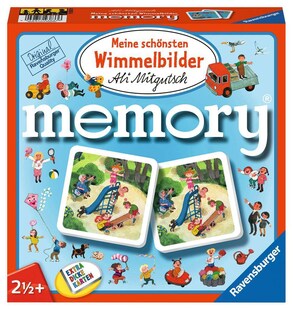 Ravensburger Spiel Meine schönsten Wimmelbilder memory® - Kinderspiel ab 2 Jahre 