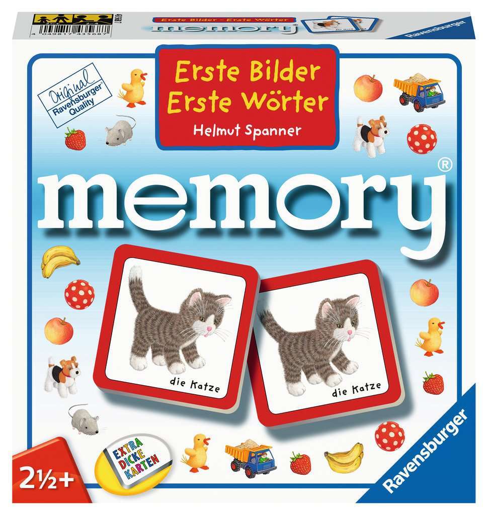 Ravensburger Spiel Erste Bilder - Erste W&ouml;rter memory&reg; 