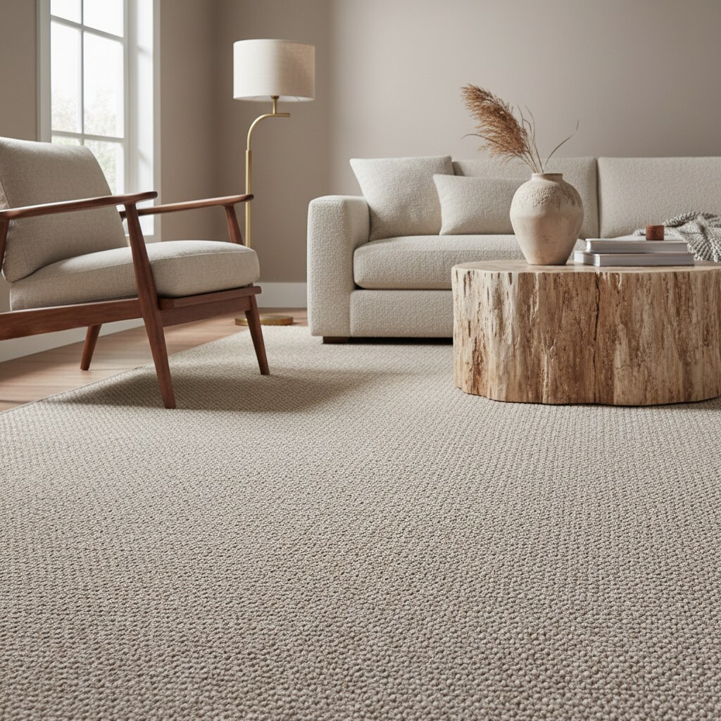 Teppich Flachgewebe CIMA in Braun, einfarbig, 60 x 100 cm