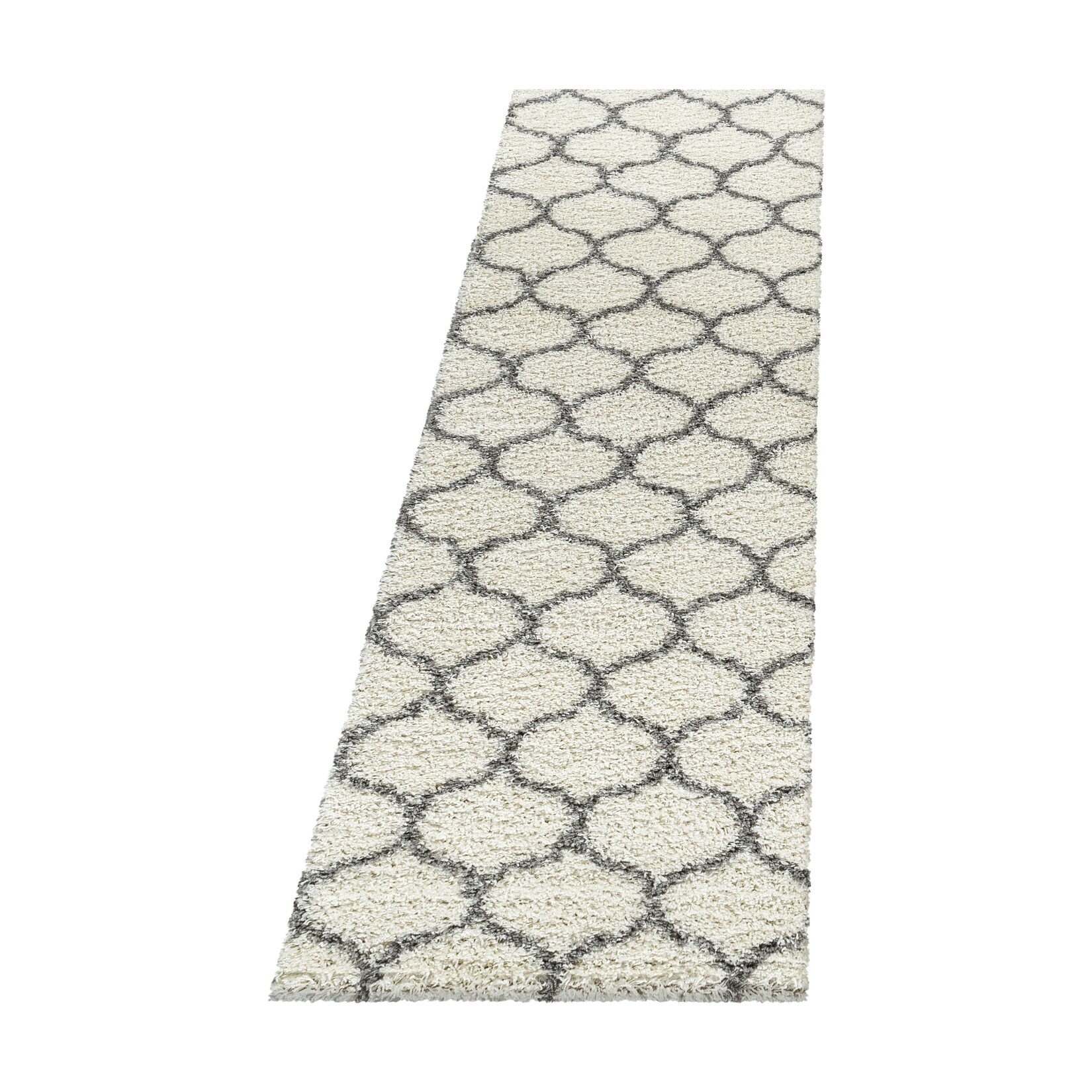 Hochflorteppich RONDA, im Skandi-Stil, Creme, 80 x 250 cm