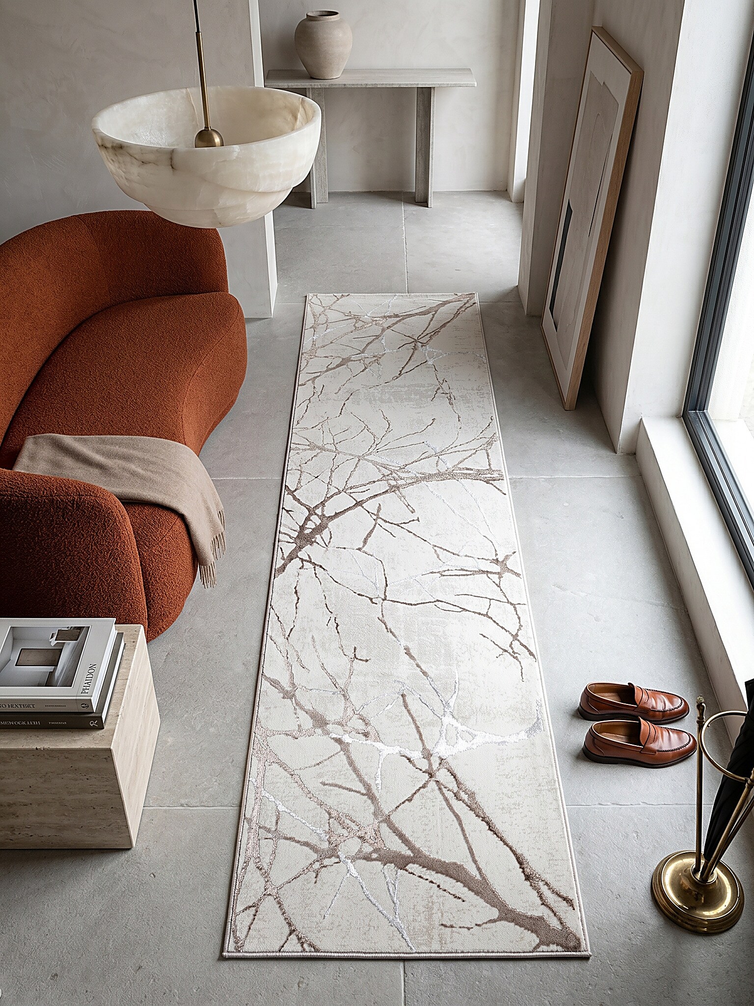 L&auml;ufer Kurzflor Creme 80x300 cm - KAVALA | Kadima Design 