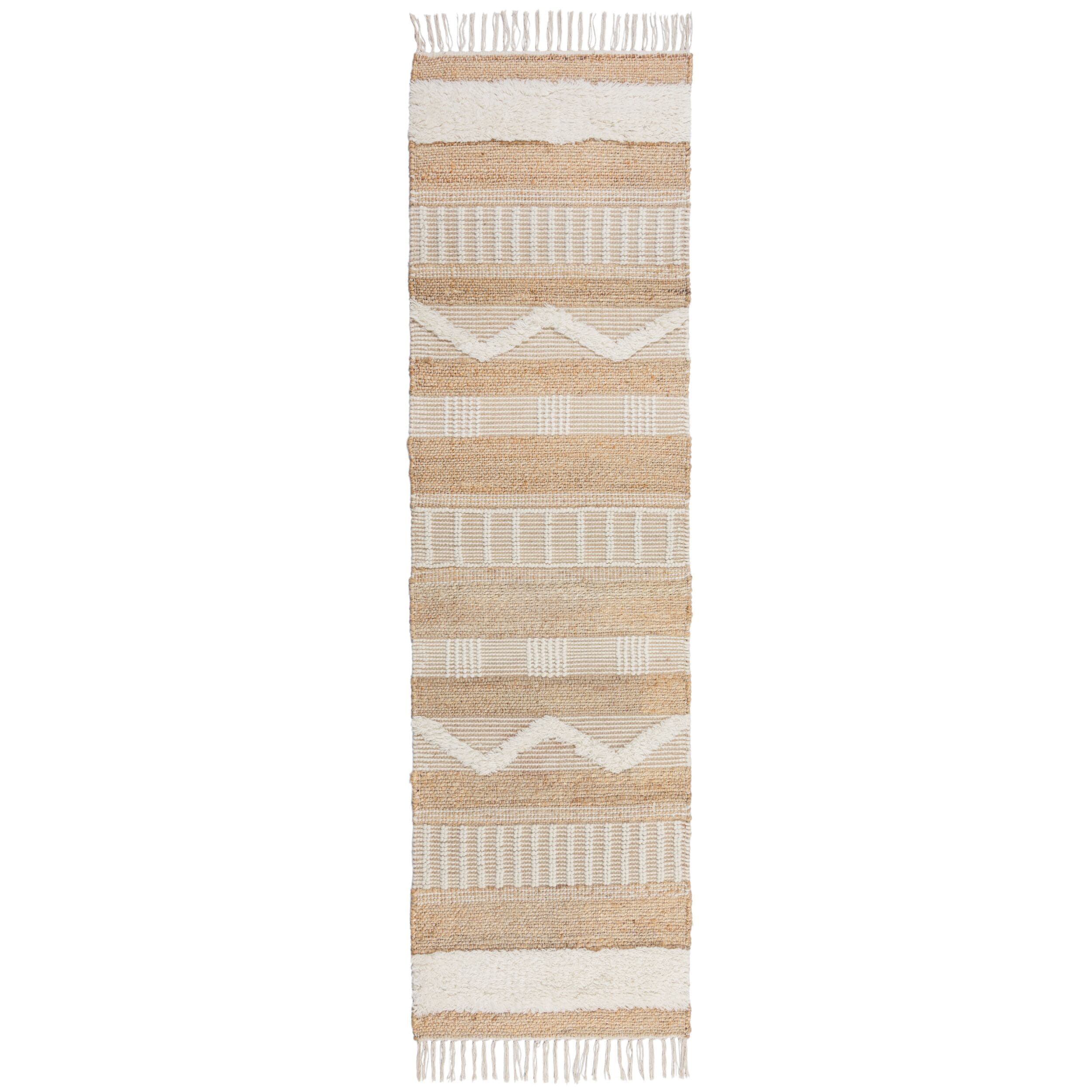 L&auml;ufer Jute Braun-Beige 60 x 230 cm - WHARFE | Kadima Design 