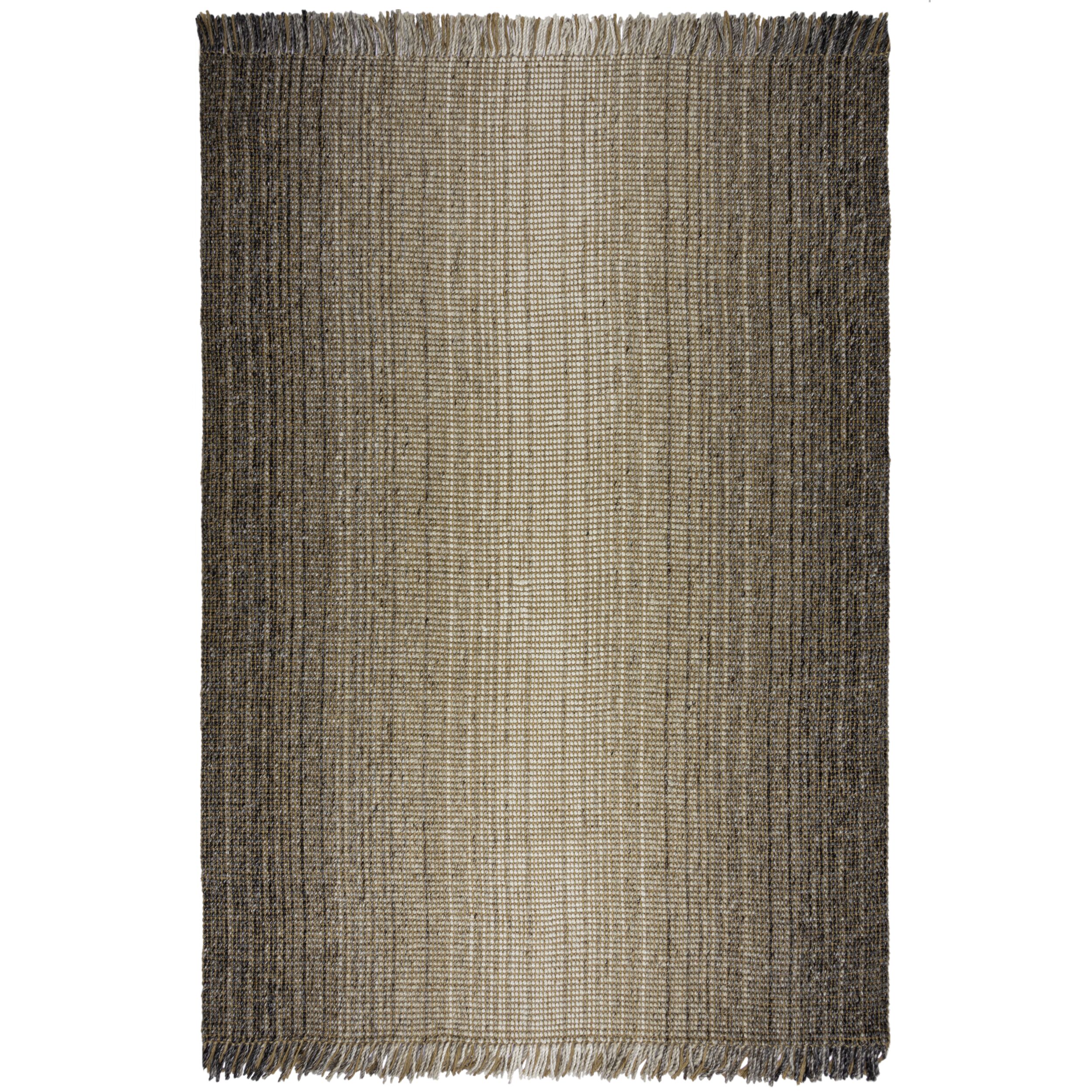 Teppich Wollmischung Grau 80 x 150 cm - WEAVER | Kadima Design 