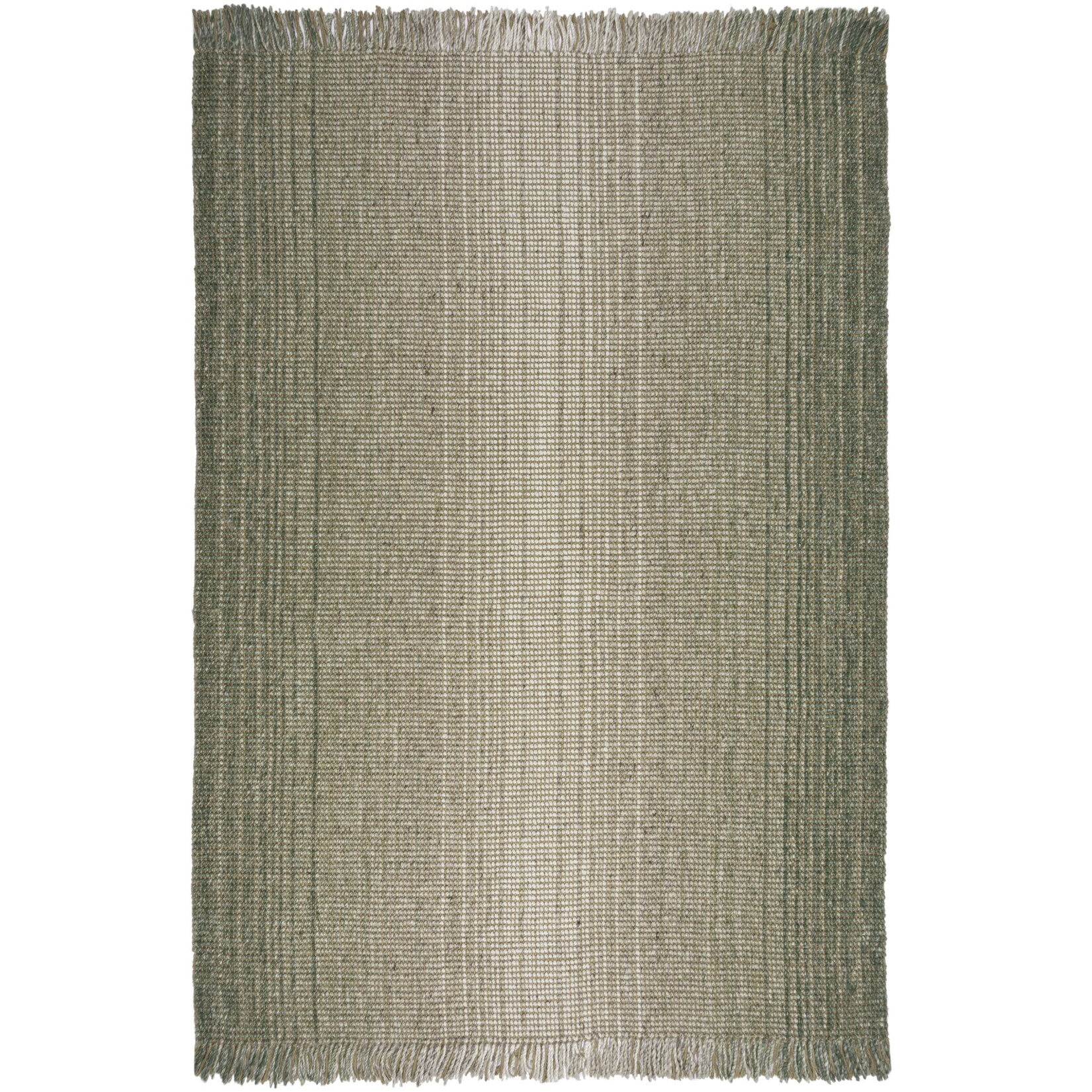 Teppich uni Grün 120 x 170 cm - WEAVER Kadima Design