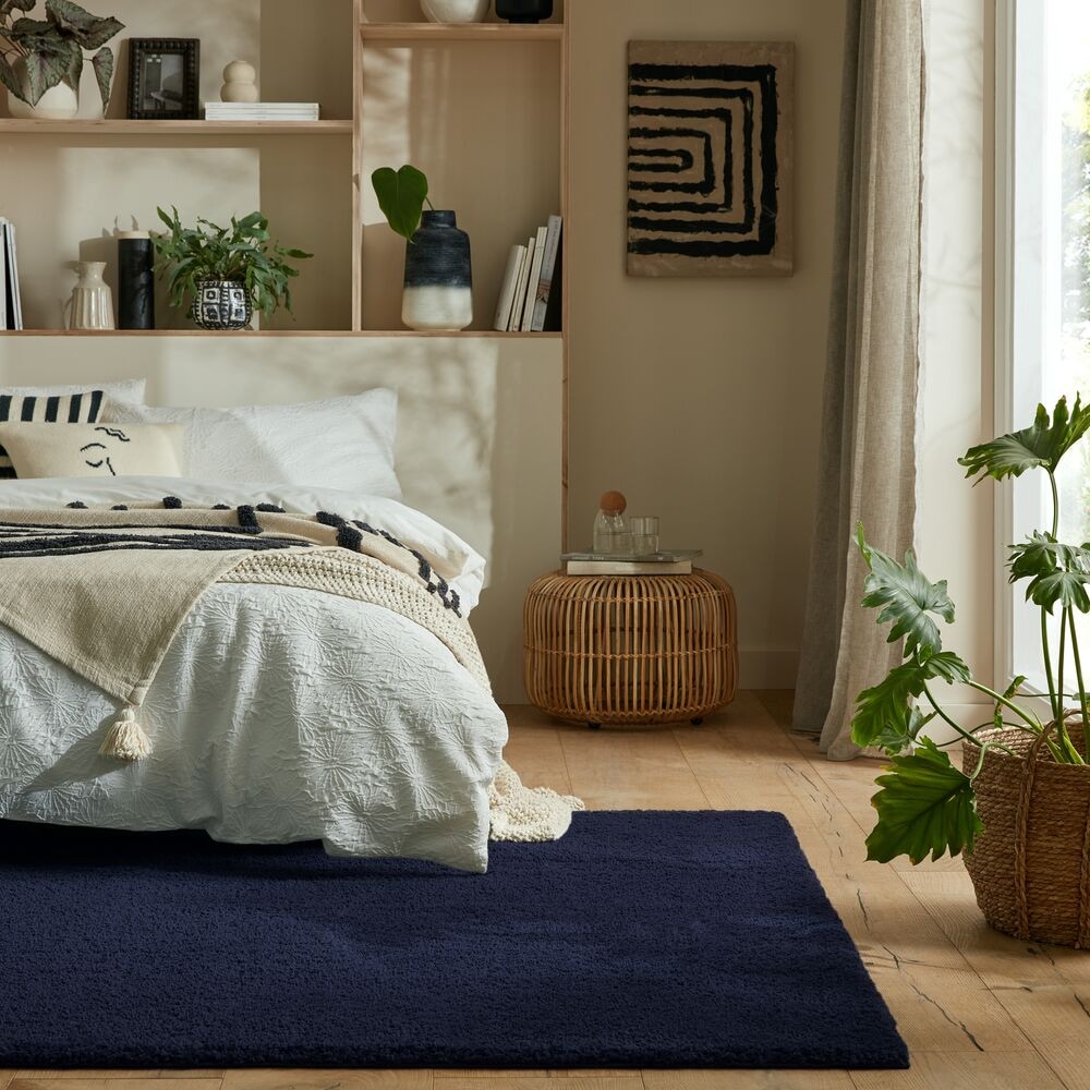 Teppich waschbar Blau 200 x 290 cm - GIPPING Kadima Design