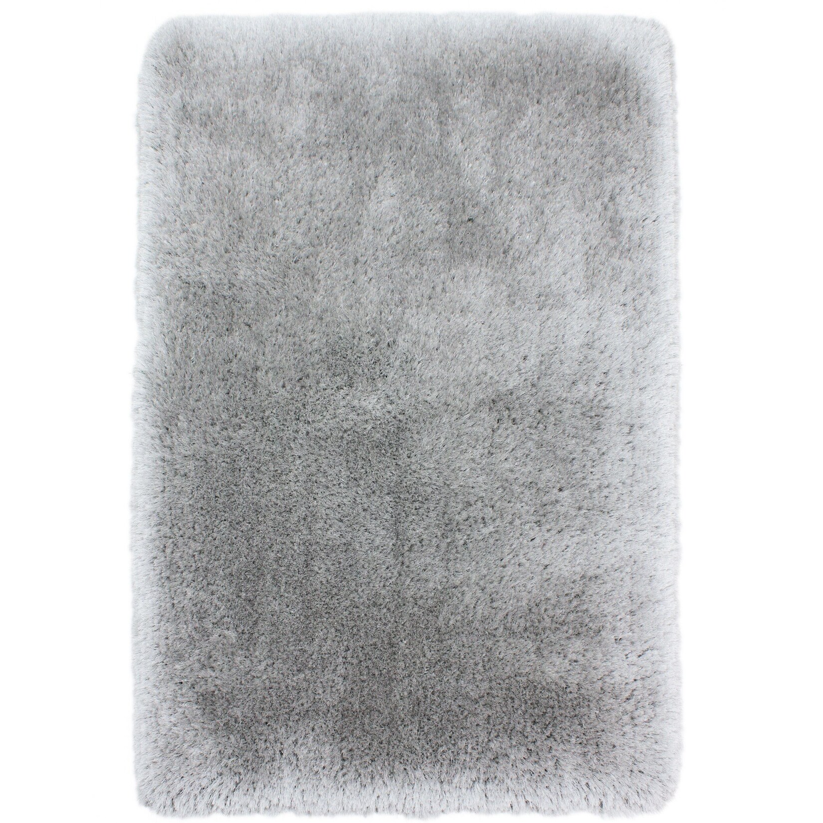 Superweicher Hochflor-Teppich - "Orwell". Farbe: Silber, 120x170 cm   Kadima Design