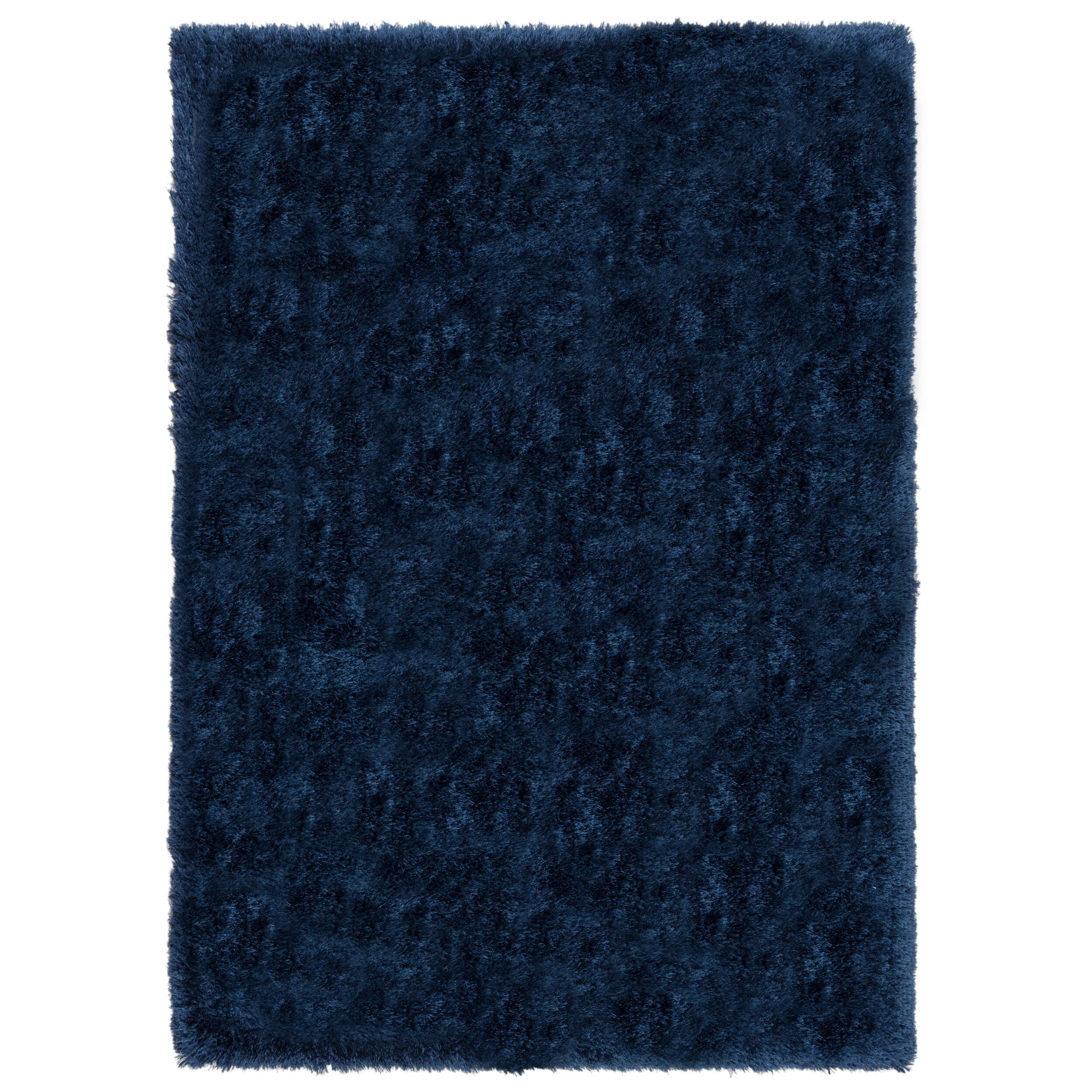 Superweicher Hochflor-Teppich - "Orwell". Farbe: Blau, 120x170 cm | Kadima Design 