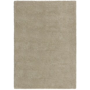 Strapazierfähiger & Kuscheliger Hochflor-Teppich "Lyne". Farbe: Beige, 160x230 cm | Kadima Design 