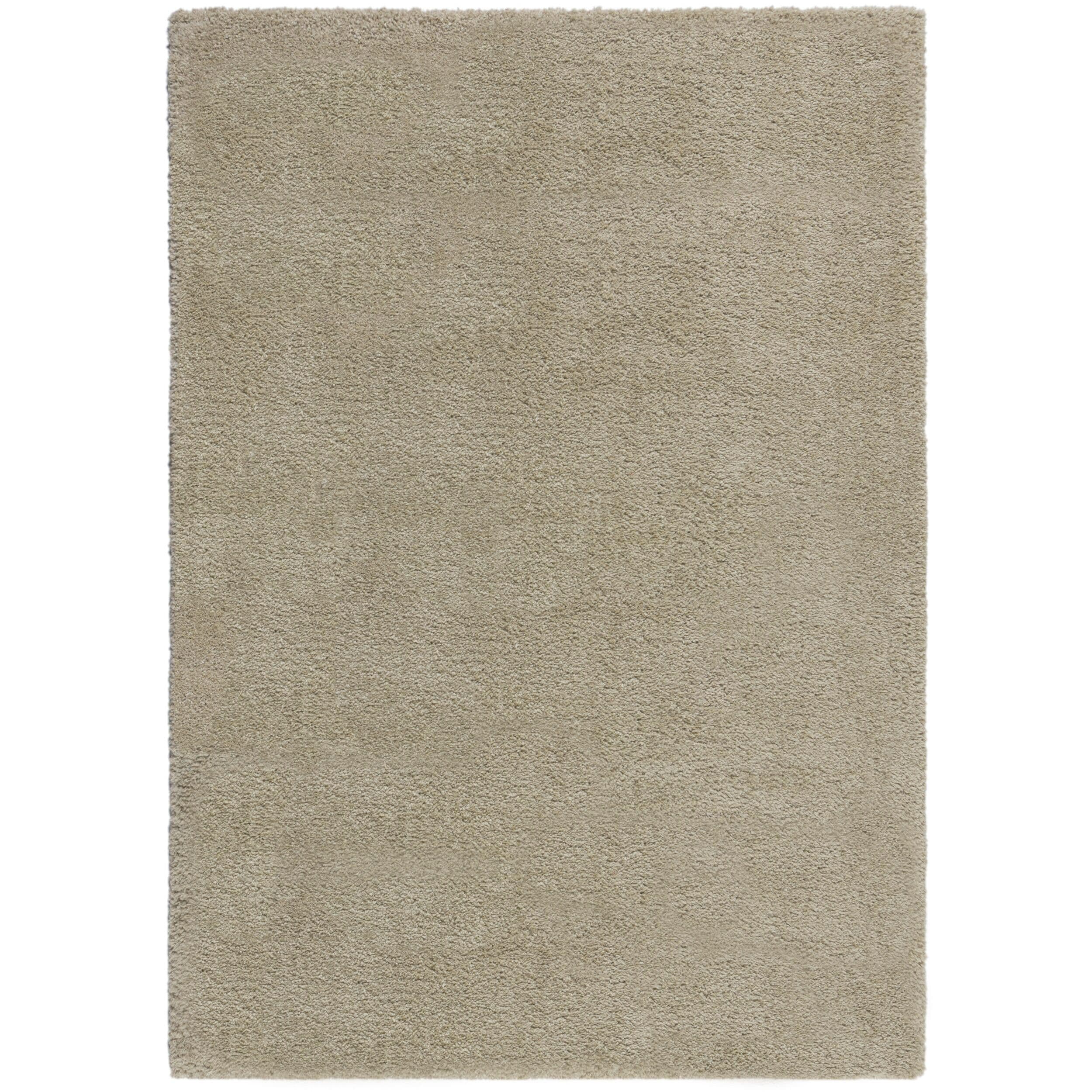 Strapazierf&auml;higer & Kuscheliger Hochflor-Teppich "Lyne". Farbe: Beige, 120x170 cm | Kadima Design 