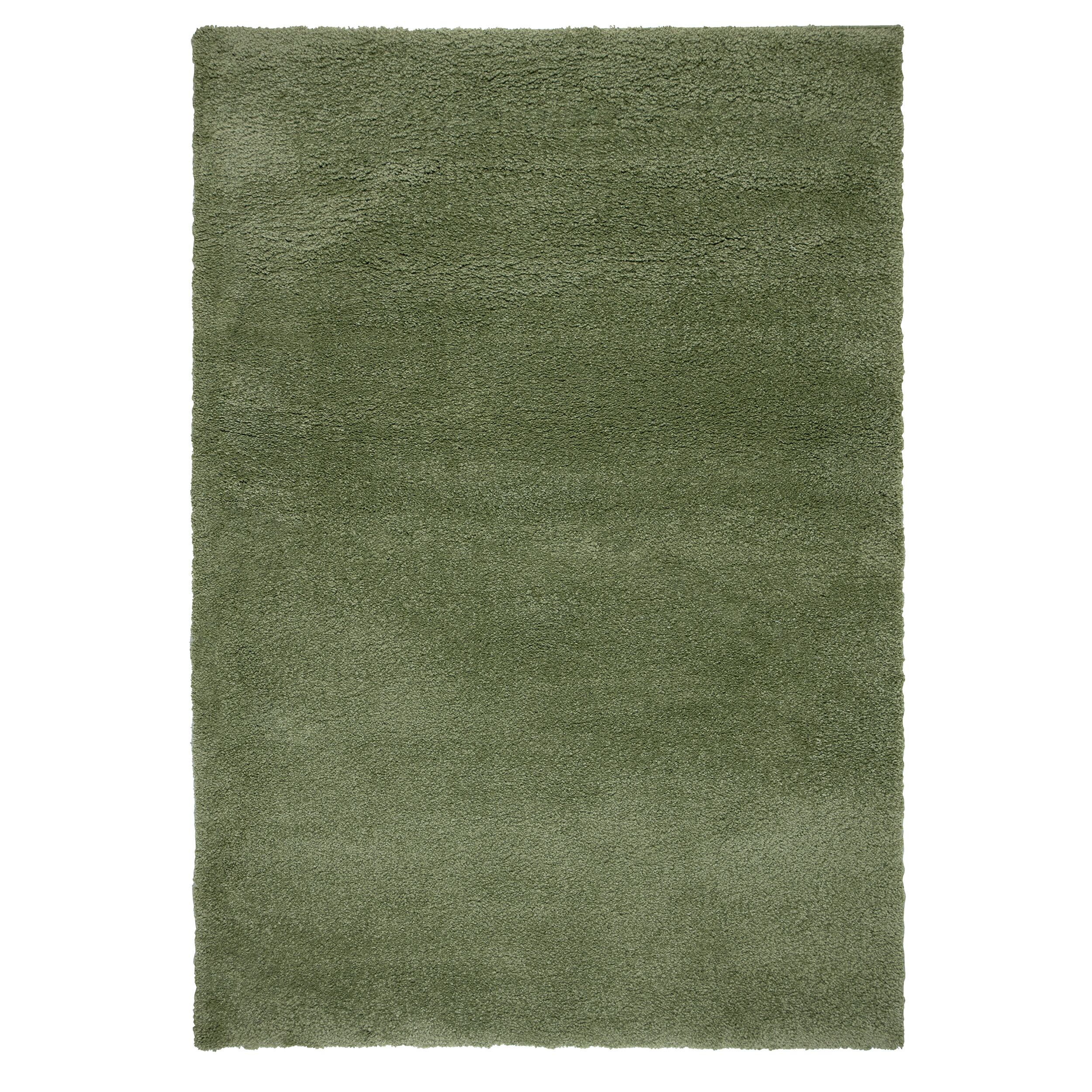 Teppich uni Gr&uuml;n 200 x 290 cm - LYNE | Kadima Design 