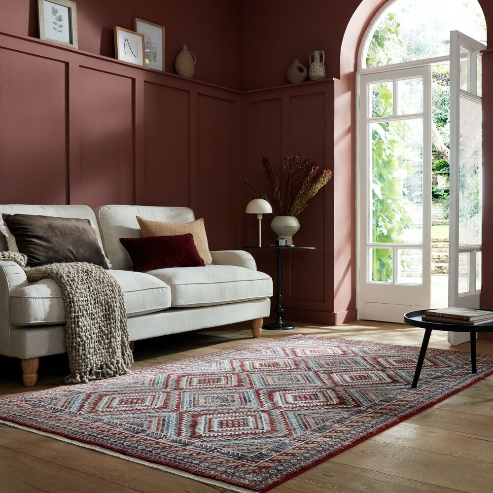 Teppich Orient Rot 120 x 169 cm - KELVIN Kadima Design