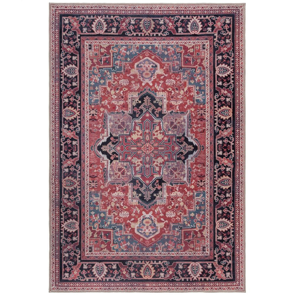 Teppich waschbar Rot 120 x 170 cm - HALD | Kadima Design 