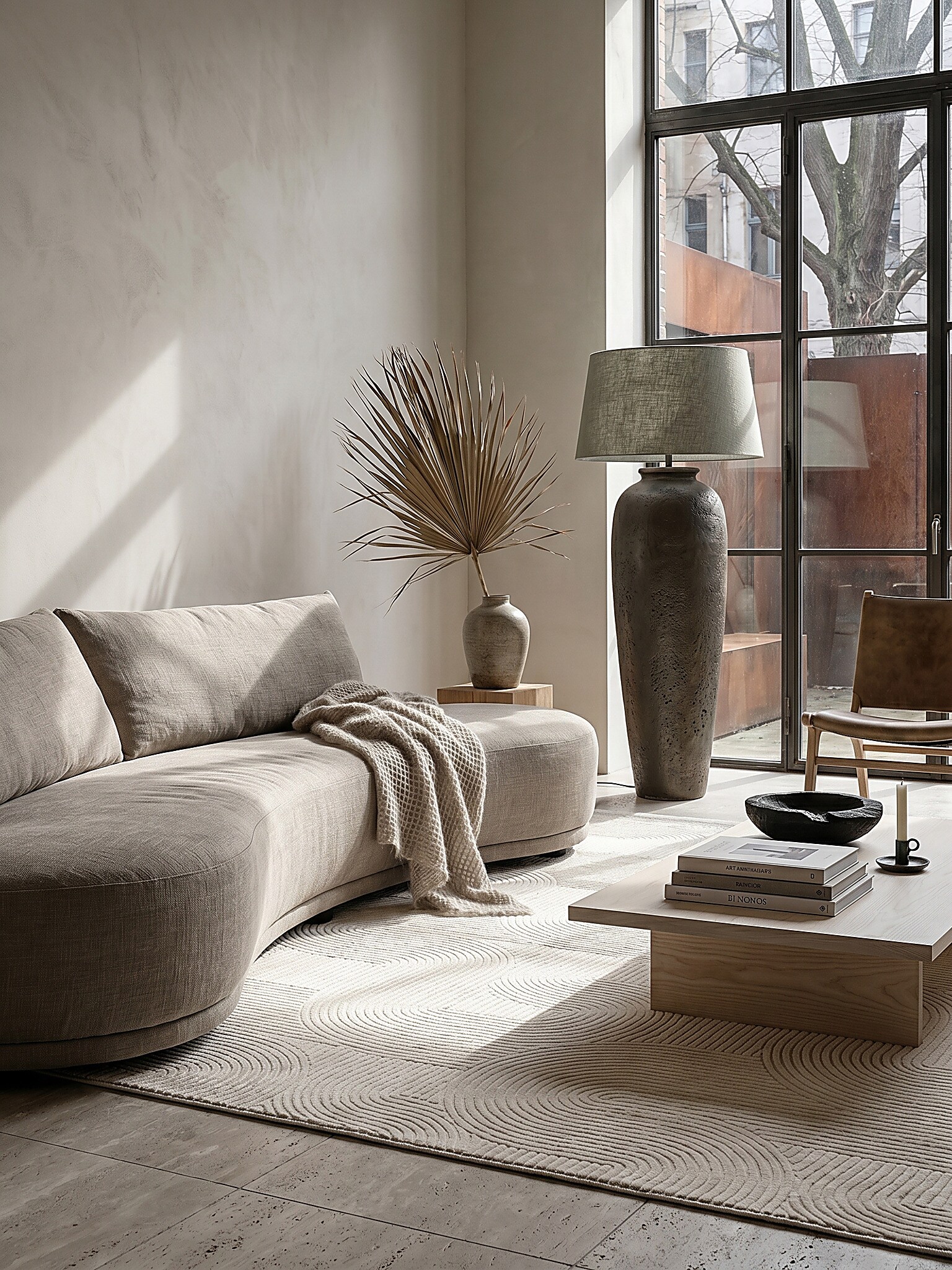 Teppich Kurzflor Creme 200x280 cm - DALAR | Kadima Design 