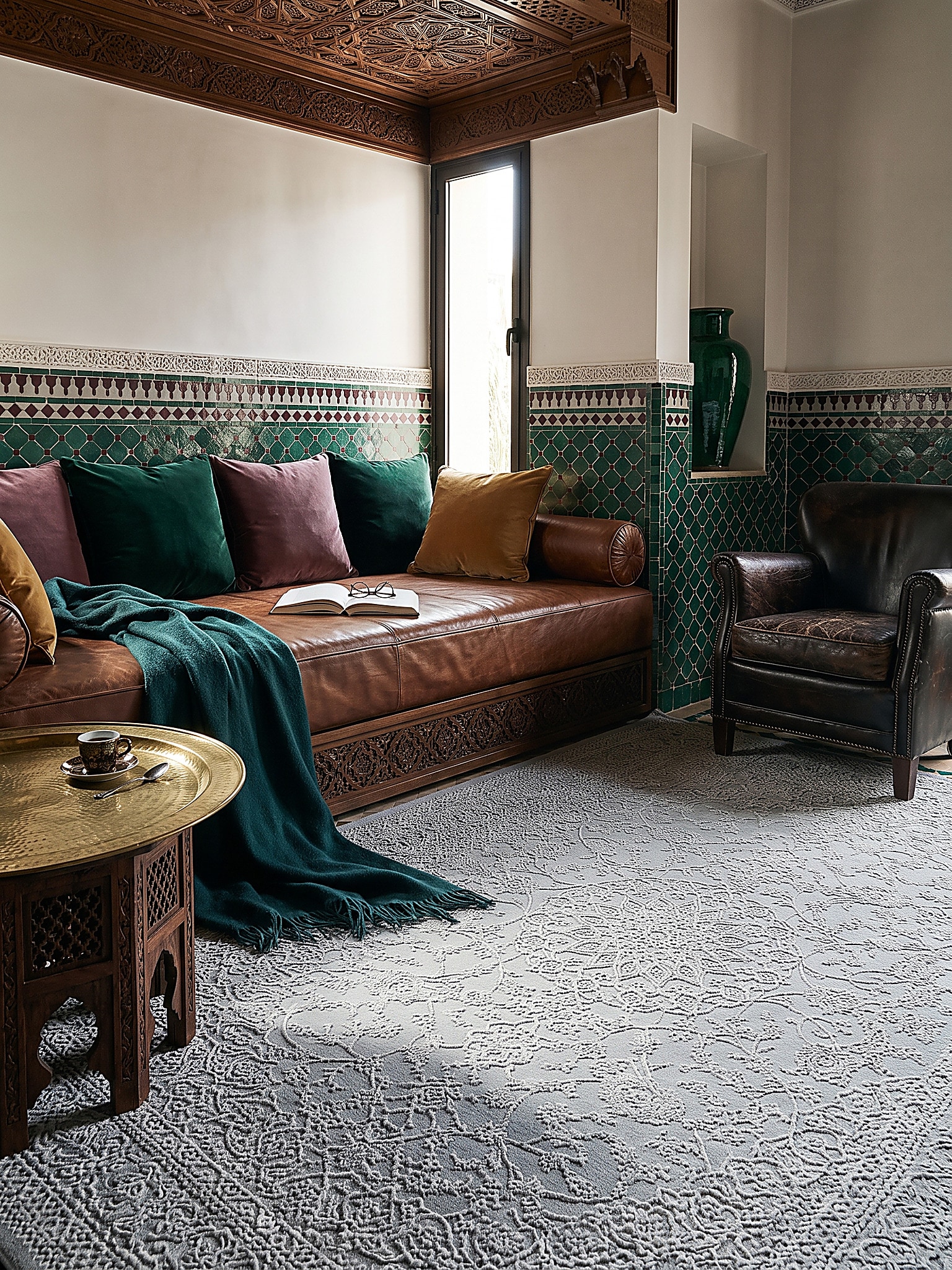 Teppich Waschbar Creme 160x230 cm - KASOS | Kadima Design 