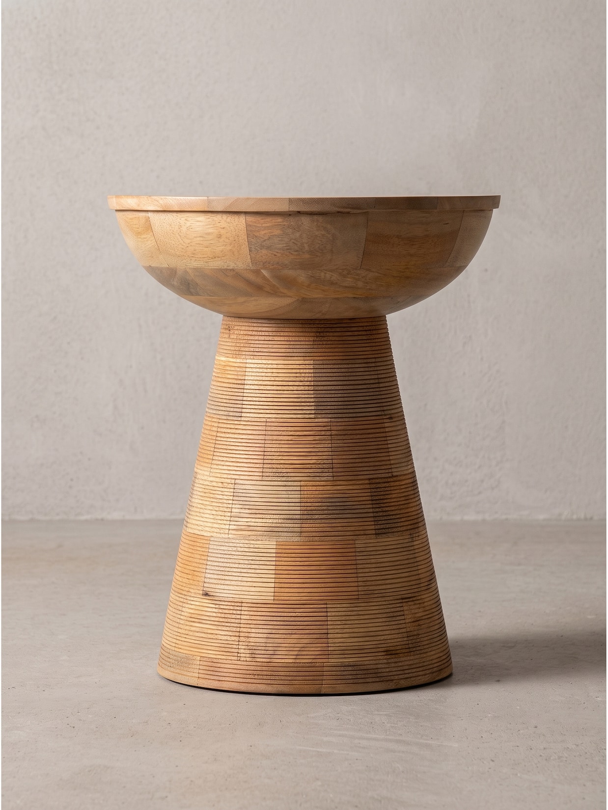 Beistelltisch Mango Massivholz Ø 37x45 cm - JELSA Kadima Design