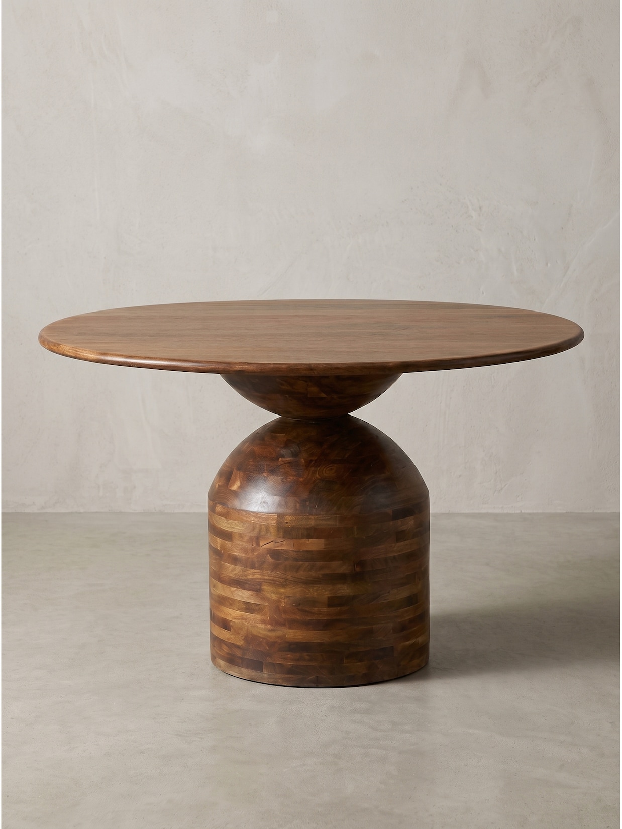 Esstisch Mango Massivholz Ø 120x74 cm - ATRANI Kadima Design
